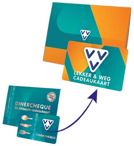 vvv dinercheque omzetten